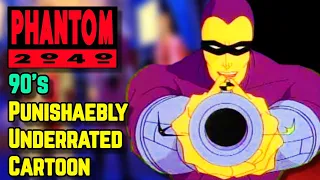 Phantom 2040 Origins - This High-Quality Cartoon Brings The Bad-Ass Phantom In A Cyberpunk Universe