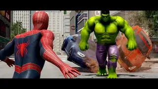 HULK VS SPIDERMAN (2002) Animated Short | Marvel Fight