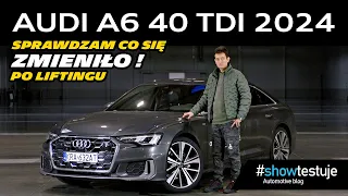 Nowe Audi A6 40 TDI 204 KM quattro (2024) Facelift - test najnowszego modelu [ #showtestuje ] PL 4K