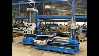 TOS W-100A Table Type Horizontal Boring Mill
