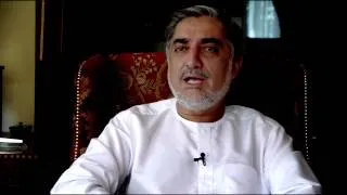 Dr  Abdullah Abdullah discusses the possibility of peace talks with the Taliban