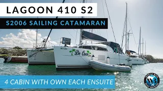We take you inside the Lagoon 410 S2 - 2006 4 Cabin | For Sale