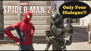 Only Found 4 Agent Venom Interactions with Peter....We Need More!!  - Marvel's Spiderman 2