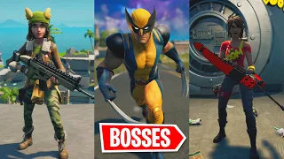 I Pretended To Be Old Bosses In Fortnite