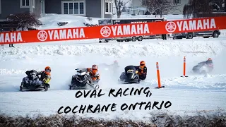 Snowmobile Oval Racing | Cochrane Ontario
