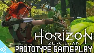 Horizon Zero Dawn - Early Prototype and Beta Gameplay [Beta and Cut Content]