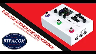 Setting the HX Stomp MIDI Channel & Thru - Quick Tutorial