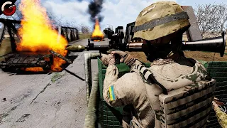 TANK UNITS DESTROYED! Ukrainian Anti-Tank Missiles in Action | ArmA 3 Gameplay