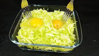 Кабачки и 2 яйца Вкусный ужин из простых из простых продуктов ТАК КАБАЧКИ Вы ещё НЕ ГОТОВИЛИ!