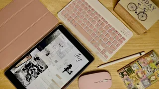 iPad 9th generation unboxing ☁️ (aesthetic) | + apple pencil & accessories ⌨️🖱