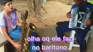 tocata 244 sax baritono ə acordeon floreando muito