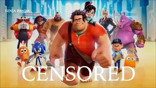 WRECK IT RALPH | Unnecessary Censorship | Try Not To Laugh