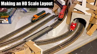 Building a New HO Train Layout Part 2 - Model Railroading