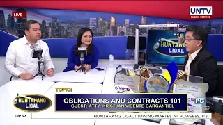 Huntahang Ligal | Obligations and Contracts 101