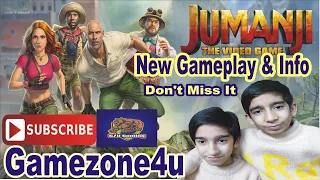 Jumanji Welcome To The Jungle - New Gameplay & Info How To Survive #trending