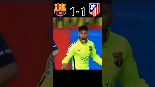 Barcelona vs Atletico Madrid 2015 Copa Del Rey Highlights #football #youtube #shorts