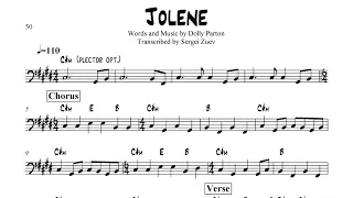 Dolly Parton - Jolene - Bass Transcription