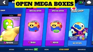 Brawl Stars Mega Box🎁 | ROBOT FACTORY GIFTS!🎁 Brawl Stars Opening GIFTS and Mega Box #brawlstars