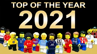 Best Football Of The Year 2021 • Best Moments of soccer 2021 in Lego Stop Motion Animation