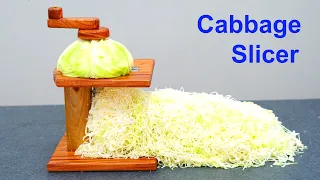 How to Make Cabbage Slicer Machine