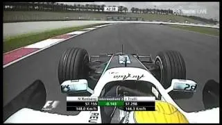 F1 2008 - R02 - Rosberg onboard lap Sepang FP3