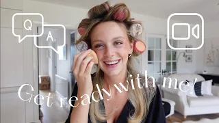 Get ready with me that feels like we're on FaceTime! Q&A