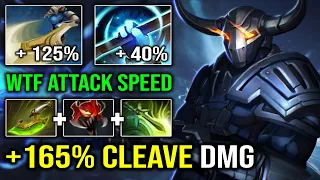 WTF +165% CLEAVE DMG Full Agility Butterfly Sven Instant 1 Shot with Insane 929 GPM Dota 2