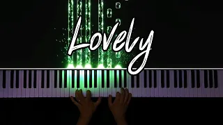 Billie Eilish, Khalid - Lovely (Piano Tutorial) - Cover