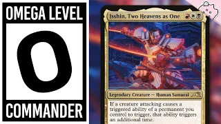 Omega Level Commander | Isshin, Two Heavens as One | Incredibly Powerful | Deck Tech | EDH | MTG