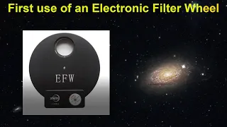 First use of an Electronic Filter Wheel