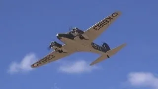 Avro Anson Mk1 take-off and fly-by