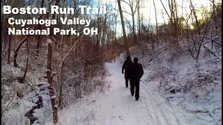 Hiking Boston Run Trail in Winter | Cuyahoga Valley National Park, OH