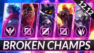 3 BROKEN Champions for EVERY ROLE in Patch 12.12 - CHAMPS to MAIN for FREE LP - LoL Guide