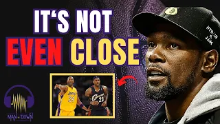 Kevin Durant explains why Jordan & Kobe are ranked #1 and 2 over Lebron