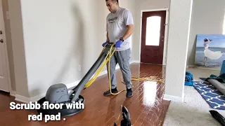 Hardwood Floor Cleaning and Refinishing
