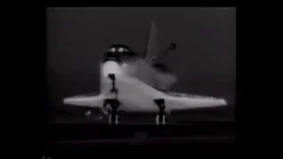 Space Shuttle Landing Infrared