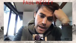 Meeting Paul Wesley from the vampire diaries! (Stefan Salvatore)