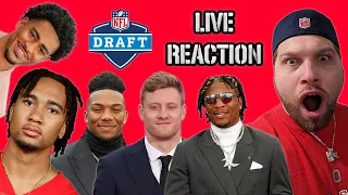 REACTING LIVE TO THE 1ST ROUND OF THE 2023 NFL DRAFT... (EVERY PICK)