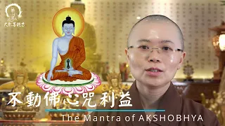不動佛心咒 | 消除業障 | The Mantra of AKSHOBHYA Buddha & Mantra's Precious Benefit | 心咒殊勝利益 | 阿閦佛往生咒 | 妙音法師