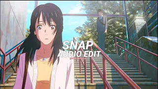 snap (sped up) rosa linn [edit audio]