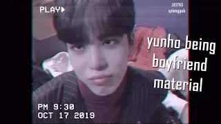 Yunho being boyfriend material (fmv)