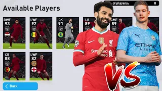 eFootball PES 2021 Mobile ⚽ Android Gameplay #85 Pack Opening / Liverpool / Manchester City