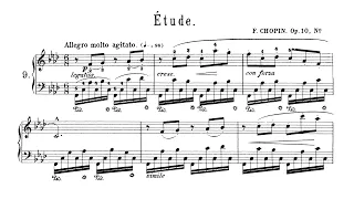 Chopin Etude Op.10 No.9 ♩. = 76 TUTORIAL Tempo