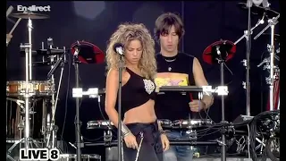 Shakira - La Tortura (Live 8) 2005