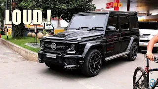 Black on Black BRABUS G63 - LOUD SOUNDS & ACCELERATIONS