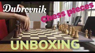 Dubrovnik Chess Pieces UNBOXING | Bobby Fischer's Favorite Chess Set | Three Angles!