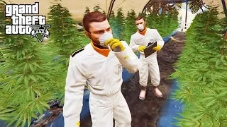 OBŘÍ FARMA NA MARIHUANU !! - GTA 5 REÁLNÝ ŽIVOT - 35