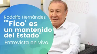 Rodolfo Hernández dice que Fico Gutiérrez ha sido un mantenido del Estado