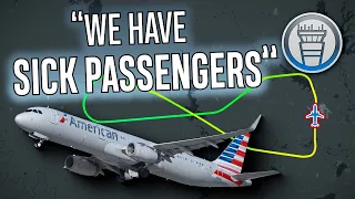 Cabin Fumes, SICK PASSENGERS Cause AA Crew to Turn Back to DFW [ATC audio]