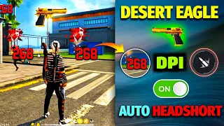 Desert Eagle One Tap Headshot Trick || Free Fire Mein Headshot Kaise Mare || Khuni Gamers